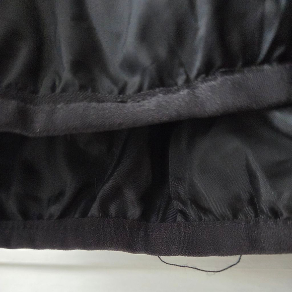 Women's PINK Victoria's Secret Black Puffer Jacket L - Picture 6 of 11